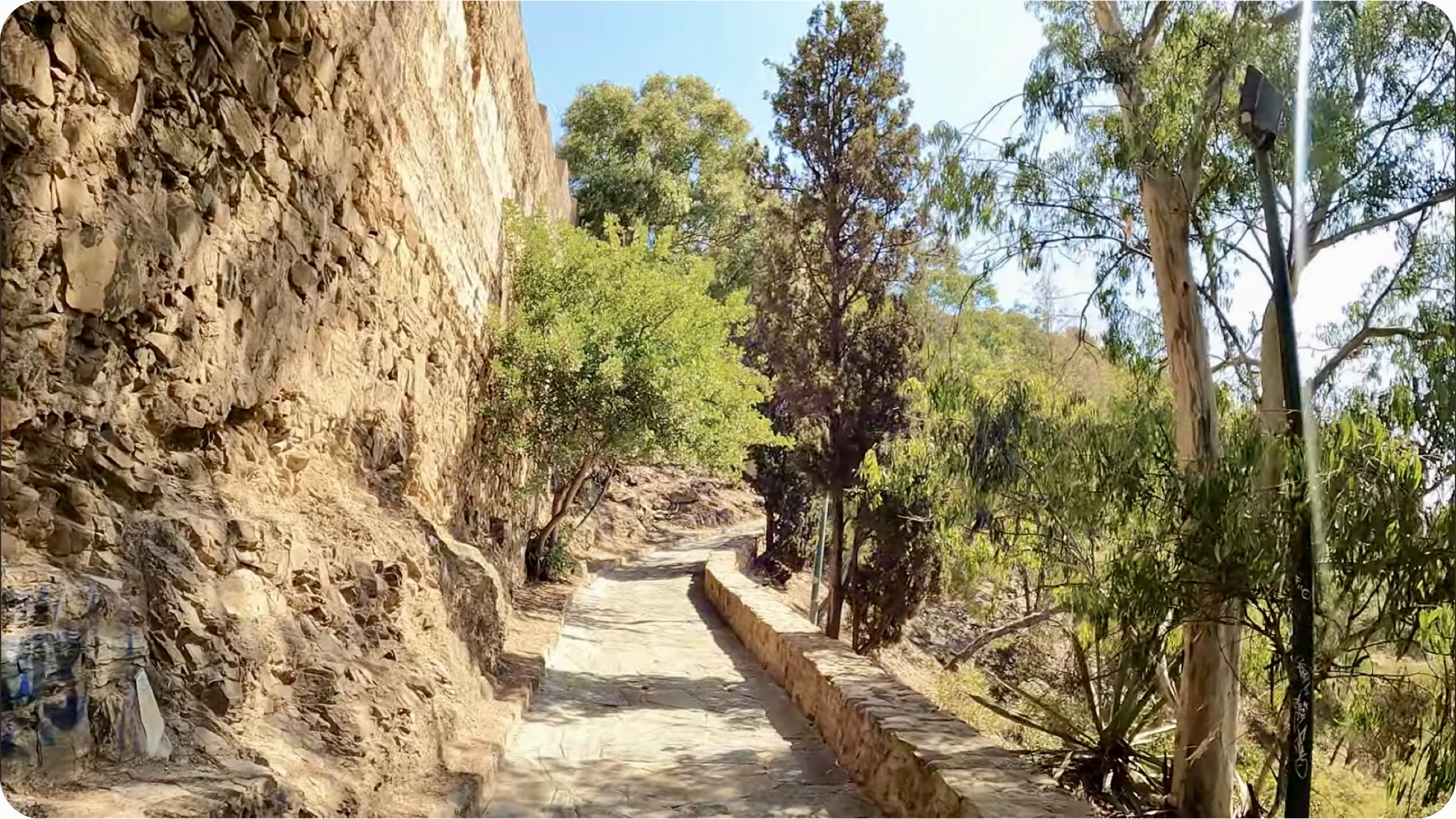 Cobbled Path to the Castle Cobbled Path to the Castle